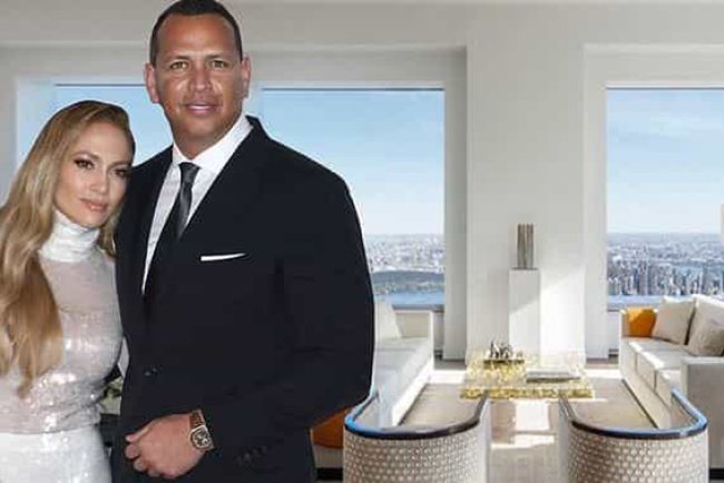 Jennifer Lopez y Alex Rodriguez ponen Apartamento de lugo en Venta en la ciudad de Nueva York